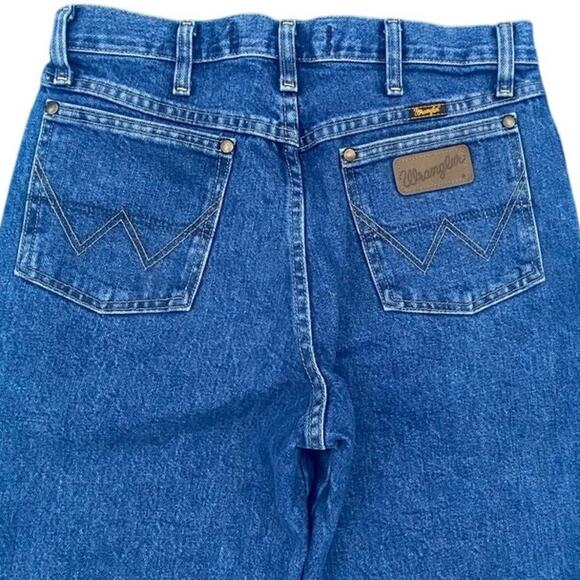 Wrangler George Strait Collection Jeans Men’s 29x34 Blue Straight Leg Denim - Picture 3 of 7